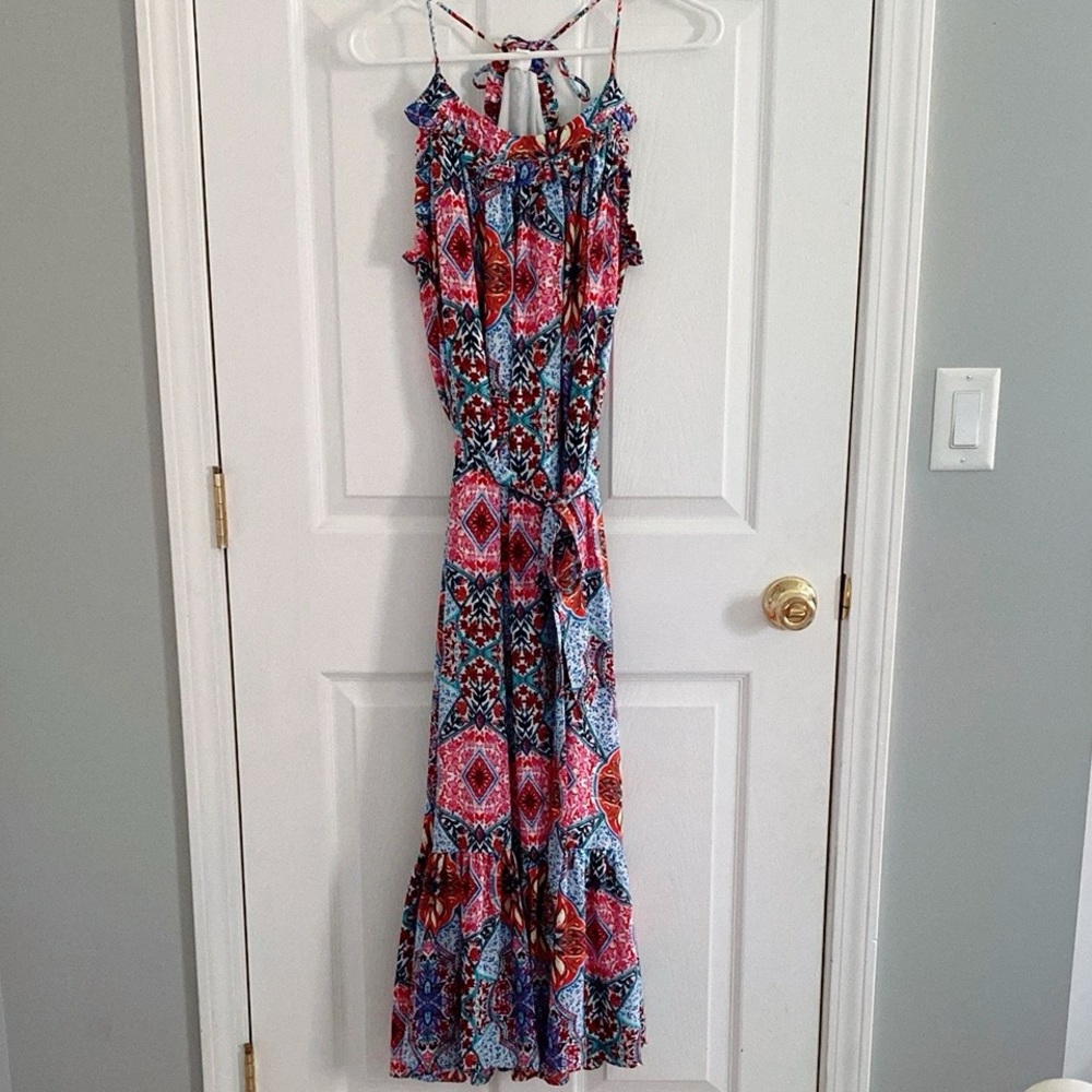Printed Maxi Dress